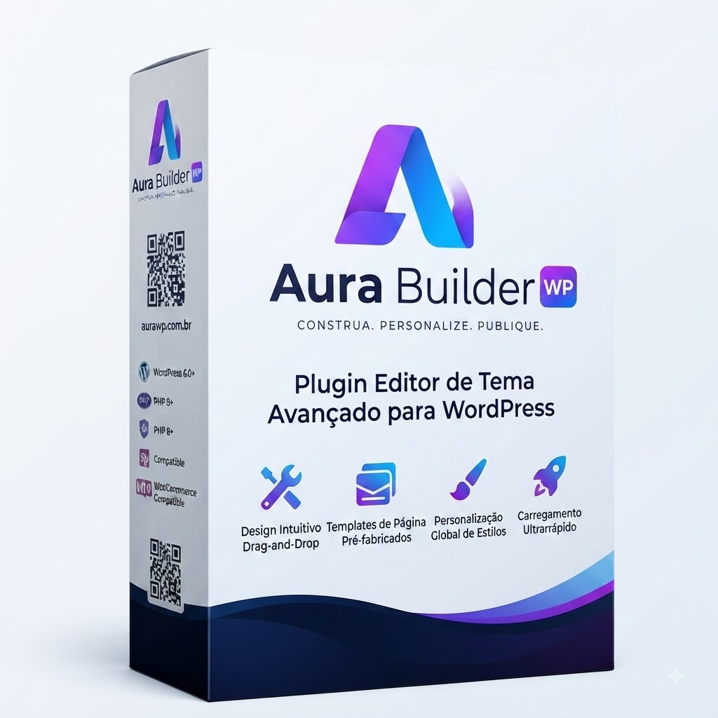 Caixa do produto Aura Builder — Auranet Page and Theme Builder