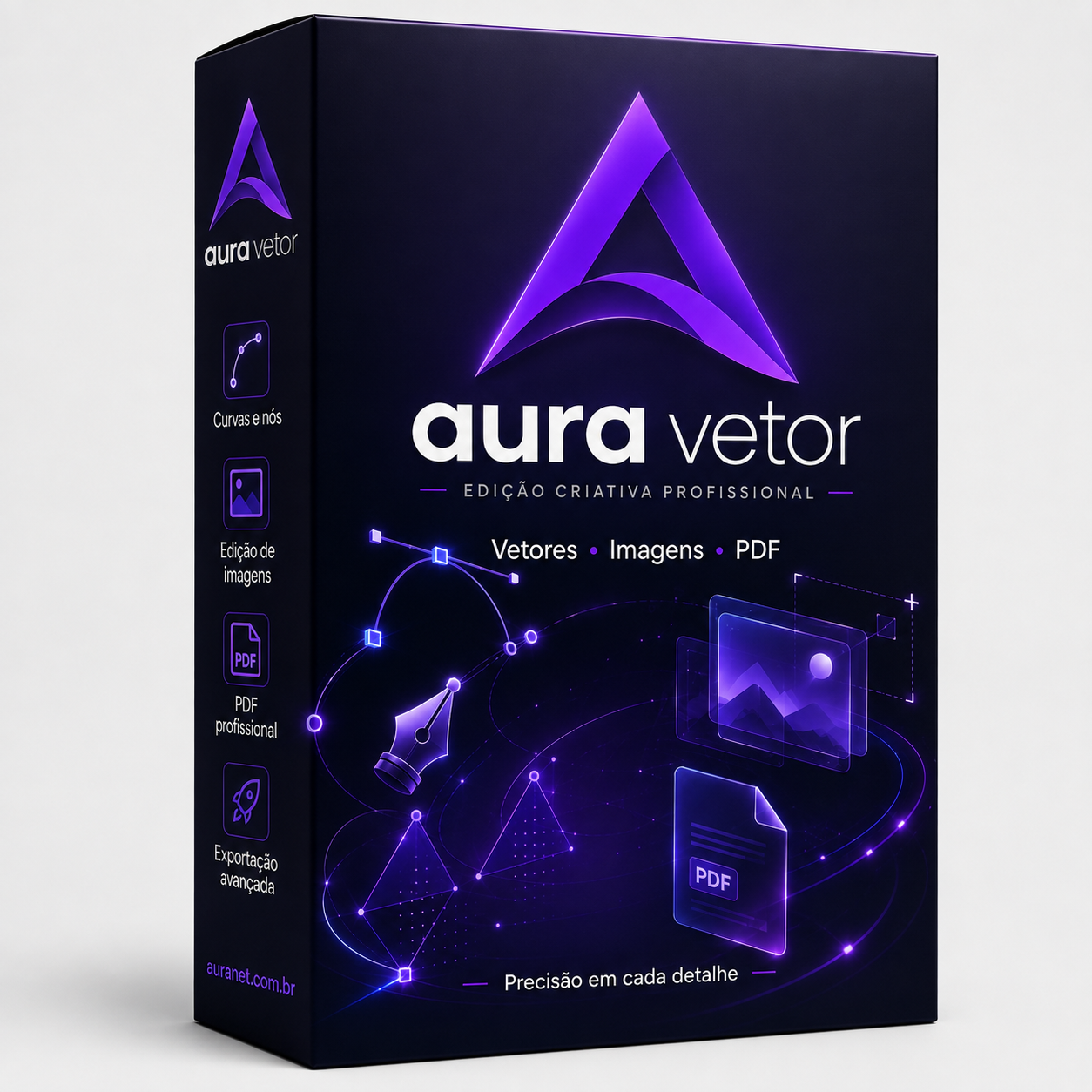 Caixa do produto Aura Vetor — Auranet