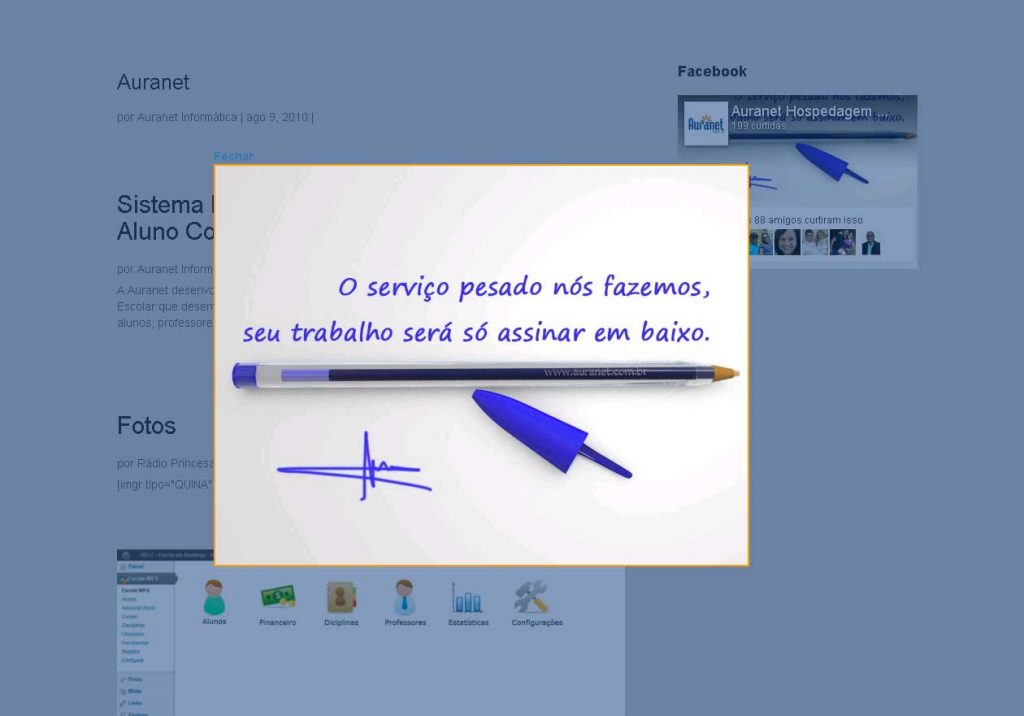 Aura Pop-up Plugin para WordPress Aura Pop-up Plugin para WordPress