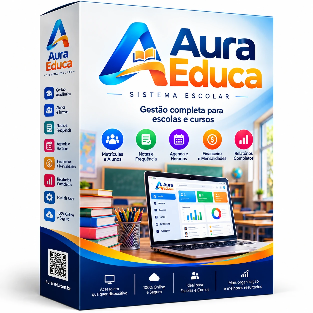 Aura Educa, sistema escolar